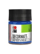 Marabu Decormatt Acryl - Mittelblau 052, 50 ml