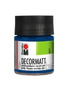 Marabu Decormatt Acryl - Dunkelblau 053, 50 ml
