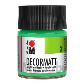 Marabu Decormatt Acryl - Hellgrün 062, 50 ml