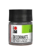 Marabu Decormatt Acryl - Hellgrau 278, 50 ml