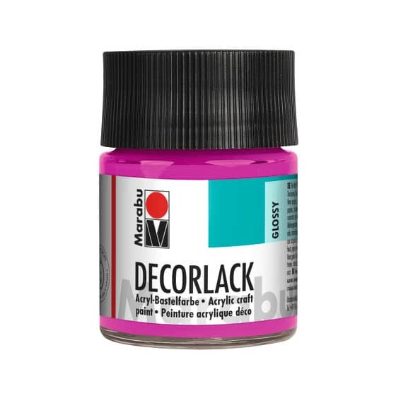Marabu Decorlack Acryl - Magenta 014, 50 ml