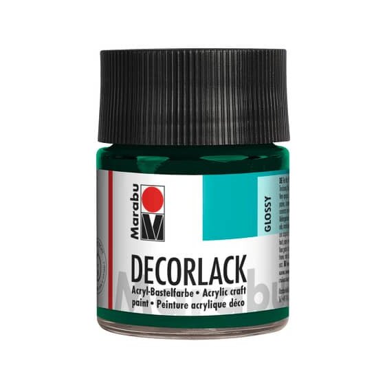 Marabu Decorlack Acryl - Tannengrün 075, 50 ml