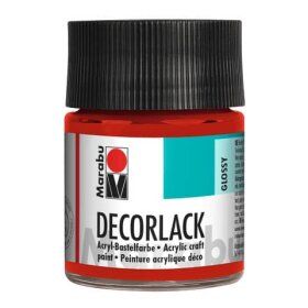 Marabu Decorlack Acryl - Geranie 230, 50 ml