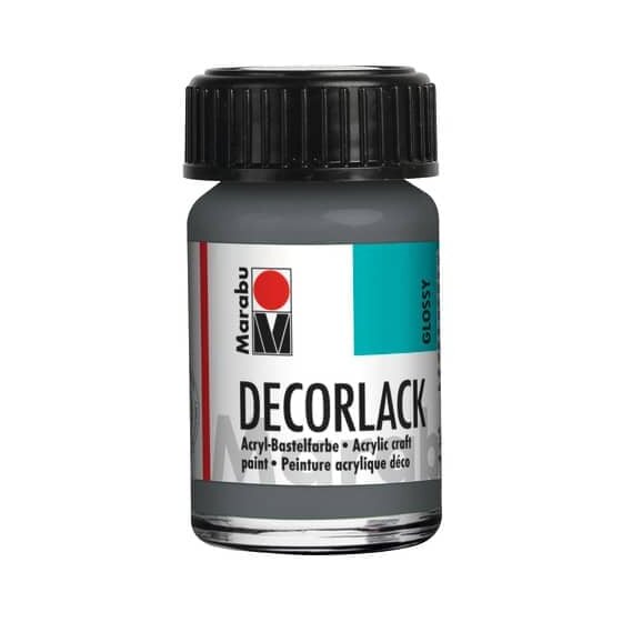 Marabu Decorlack Acryl - Grau 078, 15 ml