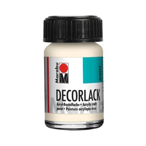 Marabu Decorlack Acryl - Elfenbein 271, 15 ml