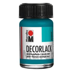 Marabu Decorlack Acryl - Türkis 290, 15 ml