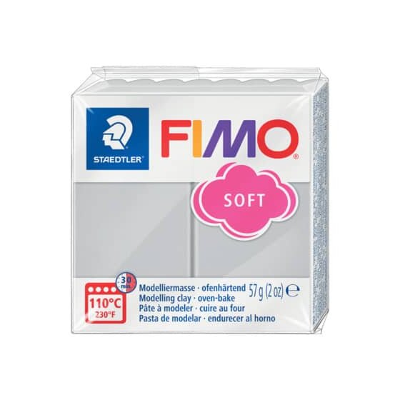 Staedtler® Modelliermasse FIMO® soft - 57 g, delfingrau