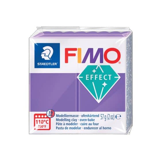 Staedtler® Modelliermasse FIMO® Effect - 57 g, transparent lila