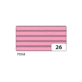 Folia Bastelwellpappe - 50 x 70 cm, rosa