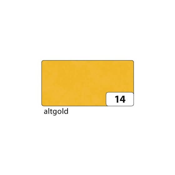 Folia Transparentpapier - altgold, 70 cm x 100 cm, 42 g/qm