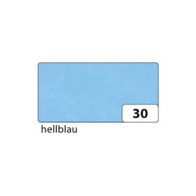 Folia Transparentpapier - hellblau, 70 cm x 100 cm, 42 g/qm
