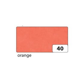 Folia Transparentpapier - orange, 70 cm x 100 cm, 42 g/qm
