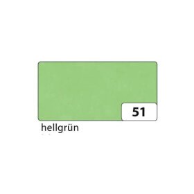 Folia Transparentpapier - hellgrün, 70 cm x 100 cm,...
