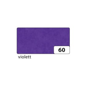 Folia Transparentpapier - violett, 70 cm x 100 cm, 42 g/qm