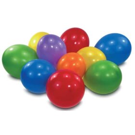 amscan® Luftballon - regenbogenfarben, sortiert, 10...