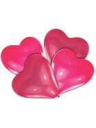 amscan® Luftballon Lovely Moments - Riesen Herz, rot, 4 Stück