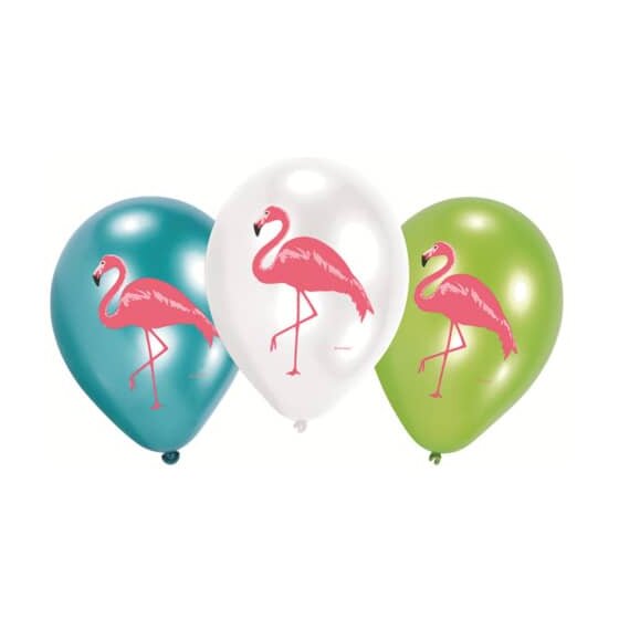 amscan® Luftballon "Flamingo Paradise" - 6 Stück, sortiert