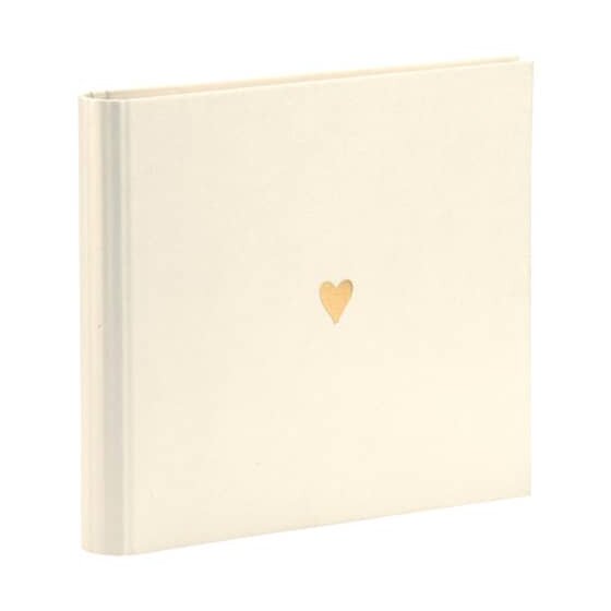 Rössler Papier Gästebuch u. Fotobuch Pure Love - 60 Seiten, 220 x 230 mm