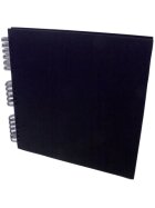 Rössler Papier Fotospiralbuch SOHO - 29 x 29 cm, 60 Seiten, schwarz