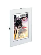 hama® Rahmenlose Bilderhalter Clip Fix antireflex - 24 x 30 cm
