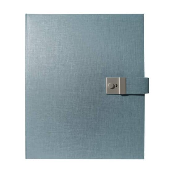 Goldbuch Dokumentenmappe Summertime Trend - 27,5 x 34 cm, blau/grau