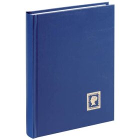 Pagna® Briefmarkenalbum - A5, 32 Seiten, blau