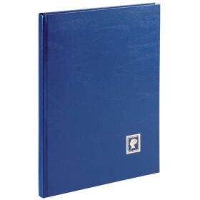 Pagna® Briefmarkenalbum - A4, 16 Seiten, blau
