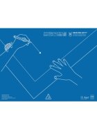 KUM® Schreibunterlage - 50 x 43 cm, Kunststoff, Linkshänder