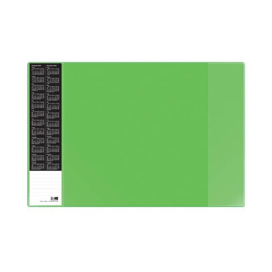 Veloflex® Schreibunterlage VELOCOLOR® - PVC, 60 x 40 cm, hellgrün