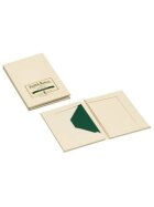 Rössler Papier Paper Royal Kartenmappe - DIN A6/C6, chamois, 8 Karten mit 8 Briefhüllen