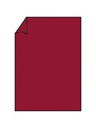 Rössler Papier Coloretti Briefbogen - A4, 80g, 10 Blatt, rosso