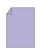 Rössler Papier Coloretti Briefbogen - A4, 165g, 10 Blatt, lavendel
