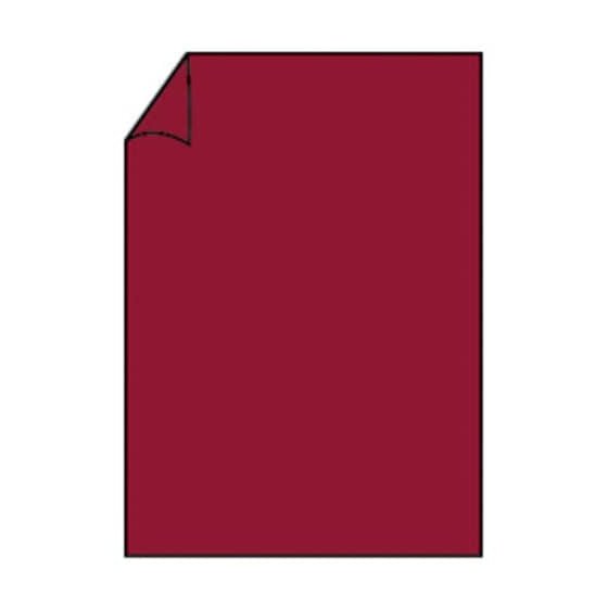 Rössler Papier Coloretti Briefbogen - A4, 165g, 10 Blatt, rosso