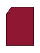 Rössler Papier Coloretti Briefbogen - A4, 165g, 10 Blatt, rosso