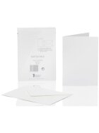 Rössler Papier Kartenpackung - A6/C6, 10/10 Stück, weiß