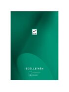 DFW Briefblock Edelleinen - A4, unliniert, 80 g/qm, 50 Blatt
