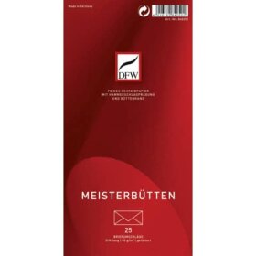 DFW Briefumschlag Meisterbütten - DIN lang,...