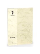 Rössler Papier Coloretti Briefumschläge - C5, 5 Stück, chamois marmora