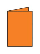 Rössler Papier Coloretti Doppelkarte - B6 hoch, 5 Stück, apfelsine