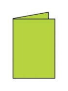 Rössler Papier Coloretti Doppelkarte - B6 hoch, 5 Stück, hellgrün