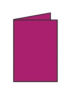 Rössler Papier Coloretti Doppelkarte - B6 hoch, 5 Stück, amarena