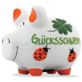 KCG Spardose Schwein "Glücksschwein" -...