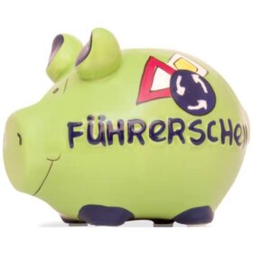 KCG Spardose Schwein "Führerschein" -...