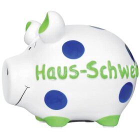 KCG Spardose Schwein "Haus-Schwein" - Keramik,...