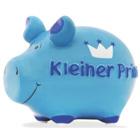 KCG Spardose Schwein "Kleiner Prinz" - Keramik,...