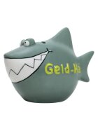 KCG Spardose Hai "Geld-Hai" - Keramik, klein