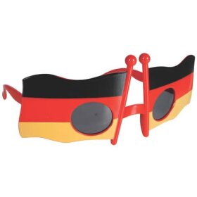 Brille Deutschland schwarz rot gelb