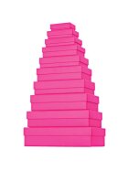 Stewo Geschenkkarton One Colour - 10 tlg., flach, pink