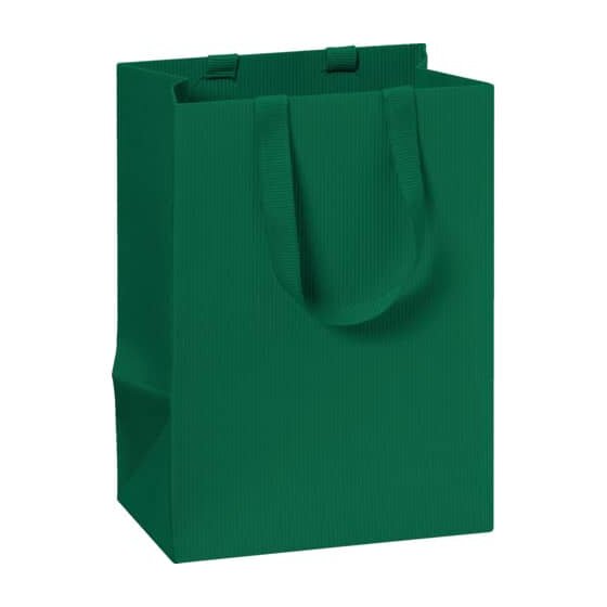 Stewo Geschenktragetasche Uni dunkelgrün - klein