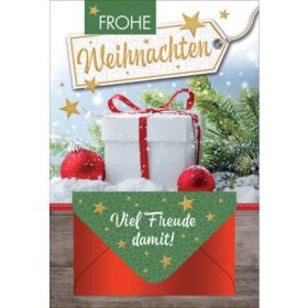 Franz Weigert Geldscheinkarte - Weihnachtswünsche